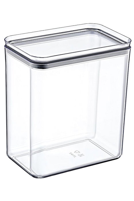 Hermia Set de 6 Cajas de Almacenamiento Transparentes
